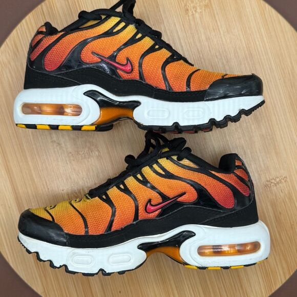 Nike Air Max Plus TN “Sunset” PS Size 12C - Picture 4 of 11